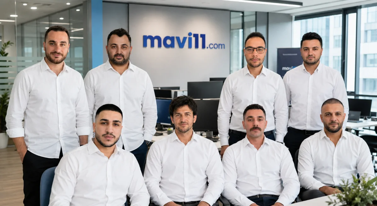 Mavi11 ekibi ofis fotoğrafı